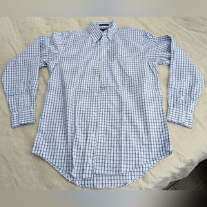 Lands End Non-Iron Cotton Pinpoint Oxford Shirt (bundle 2 for $20, 3 for $28)